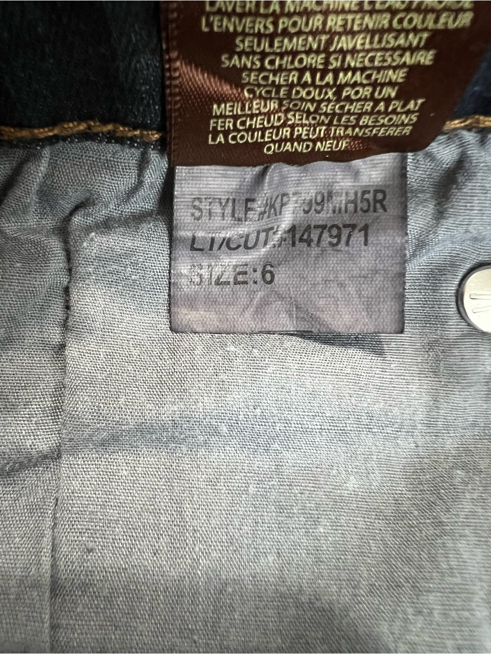 Kut from the Kloth Deep Indigo Straight-Leg Jeans - Picture 16 of 16